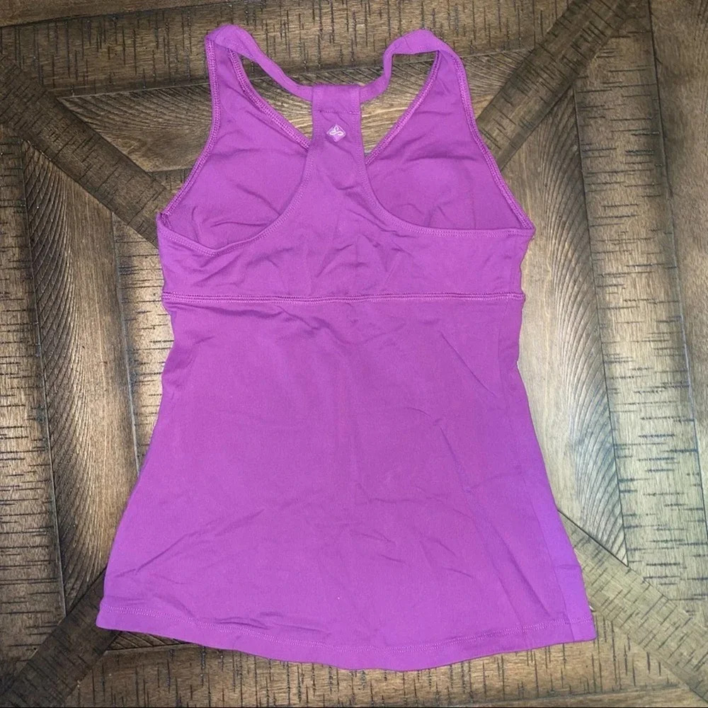 prAna Amethyst Hope Racerback Surplice Tank Top - Picture 7 of 8